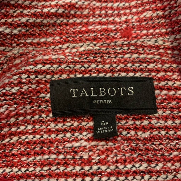 Talbots Petites Blazer Jacket 6P - Picture 3 of 4